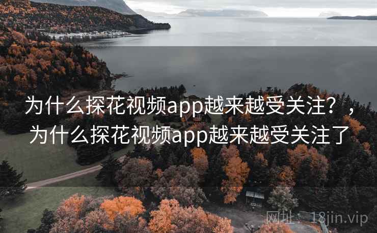 为什么探花视频app越来越受关注？，为什么探花视频app越来越受关注了
