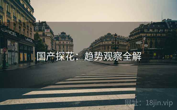 国产探花：趋势观察全解