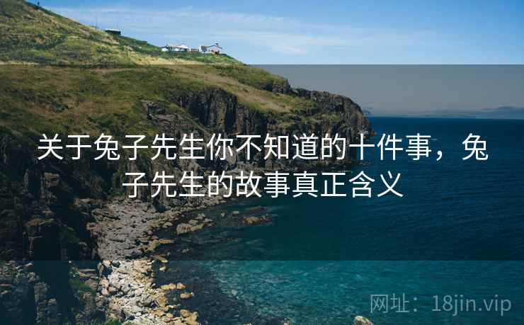 关于兔子先生你不知道的十件事，兔子先生的故事真正含义