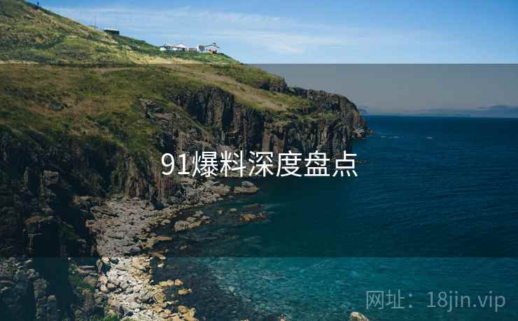 91爆料深度盘点