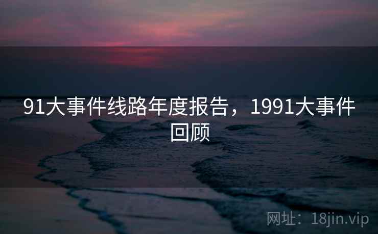 91大事件线路年度报告，1991大事件回顾