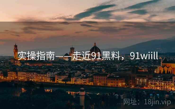 实操指南——走近91黑料，91wiill